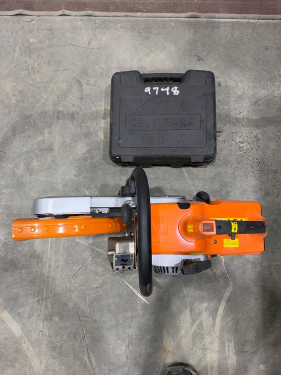 Craftsman 1/2 corded hammer drill and gas concrete saw