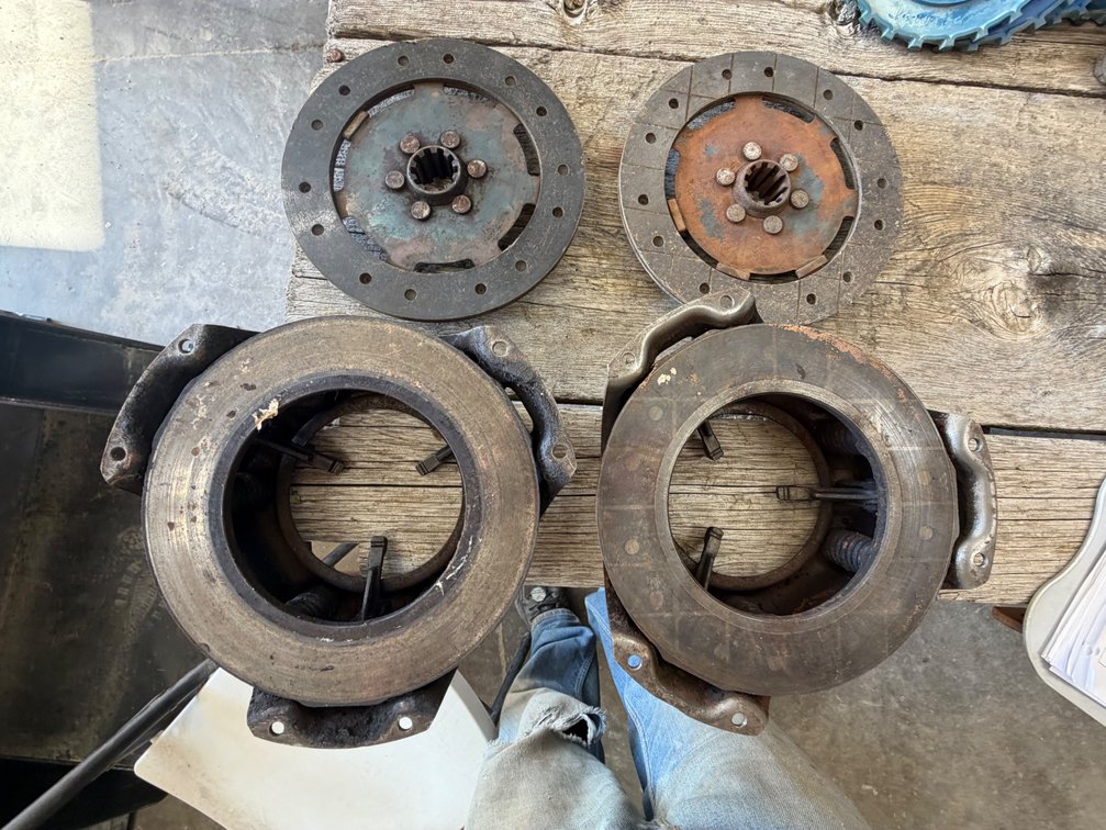 2 Ford Clutches & Pressure Plates -Item Location: Joel's Tractors and Auction, LLC-33587 Hwy. 13 -Strawberry Point - IA - 52076