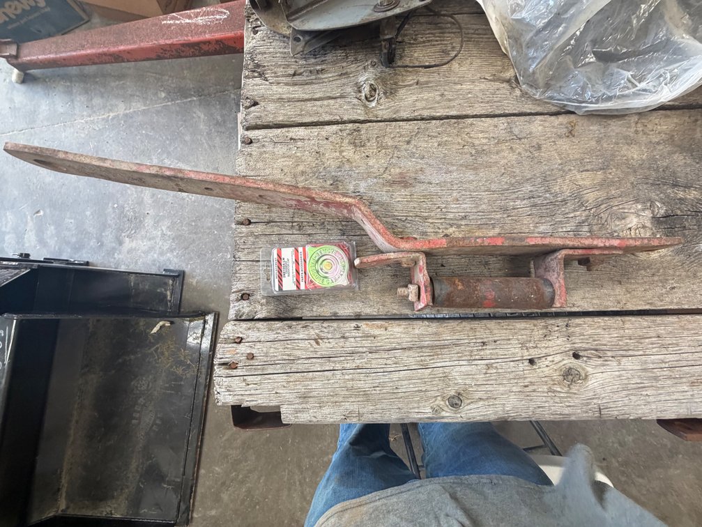 Ford 8N? Draw Bar & 9N, 2N, 8N Radiator Cap -  Item Location: Joel's Tractors and Auction, LLC-33587 Hwy. 13 -Strawberry Point - IA - 52076