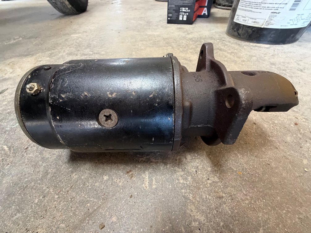 Delco-Remy 1108391 12-Volt Remanufactured Starter - Item Location: Joel's Tractors and Auction, LLC-33587 Hwy. 13 -Strawberry Point - IA - 52076