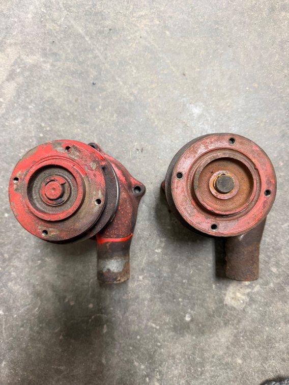 2 Ford NAA-Jubilee Water Pumps - Item Location: Joel's Tractors and Auction, LLC-33587 Hwy. 13 -Strawberry Point - IA - 52076
