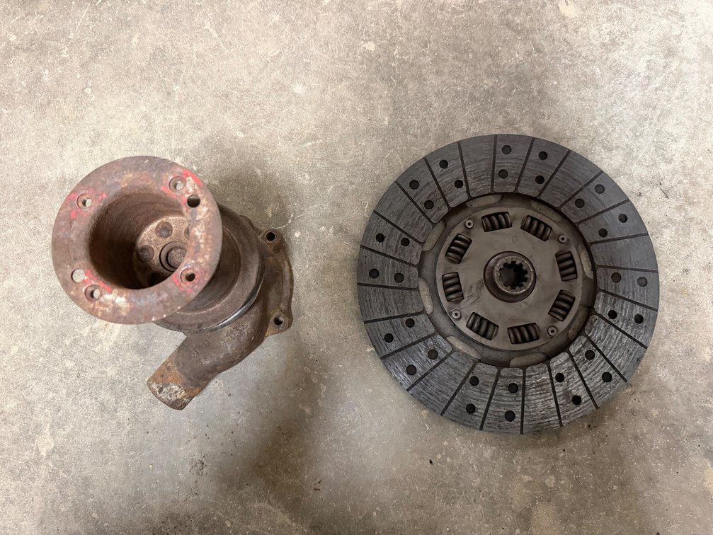Original Ford 861, 600, More Water Pump & 2000, 3000 Clutch Plate - Item Location: Joel's Tractors and Auction, LLC-33587 Hwy. 13 -Strawberry Point - IA - 52076