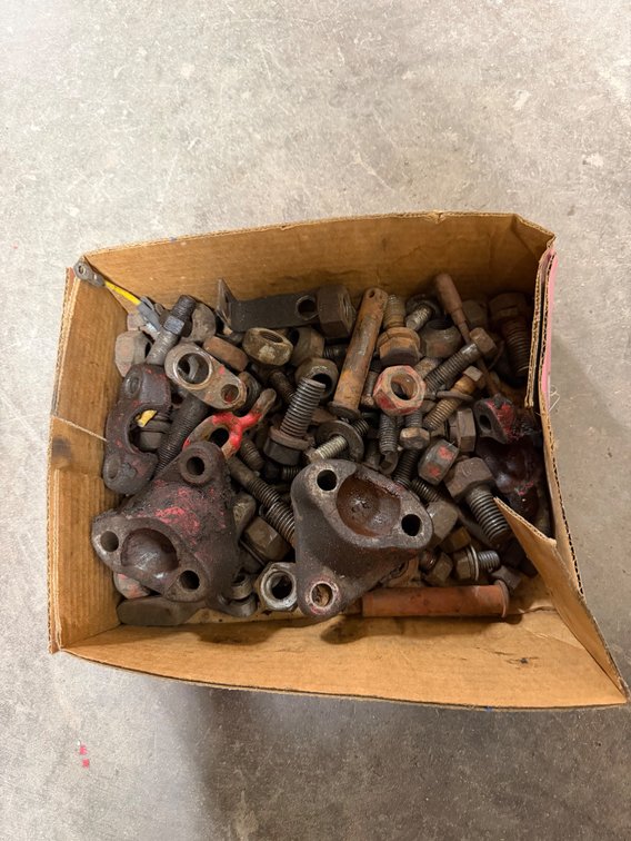 13-Pounds Original Ford 600-900 Small Parts - Item Location: Joel's Tractors and Auction, LLC-33587 Hwy. 13 -Strawberry Point - IA - 52076