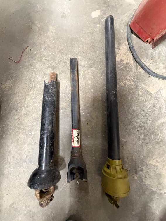 2 540 PTO Shafts & 1 PTO Shaft W/O End Yoke - Item Location: Joel's Tractors and Auction, LLC-33587 Hwy. 13 -Strawberry Point - IA - 52076