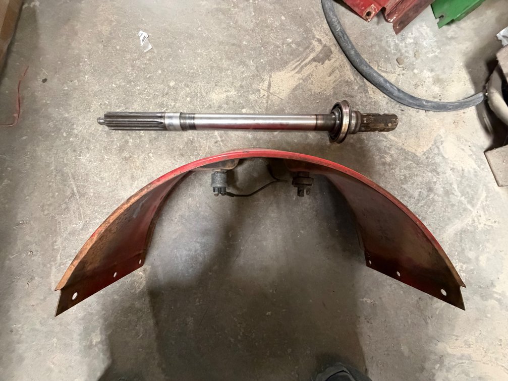 Massey Ferguson 65 Dash Panel & PTO Shaft - Item Location: Joel's Tractors and Auction, LLC-33587 Hwy. 13 -Strawberry Point - IA - 52076