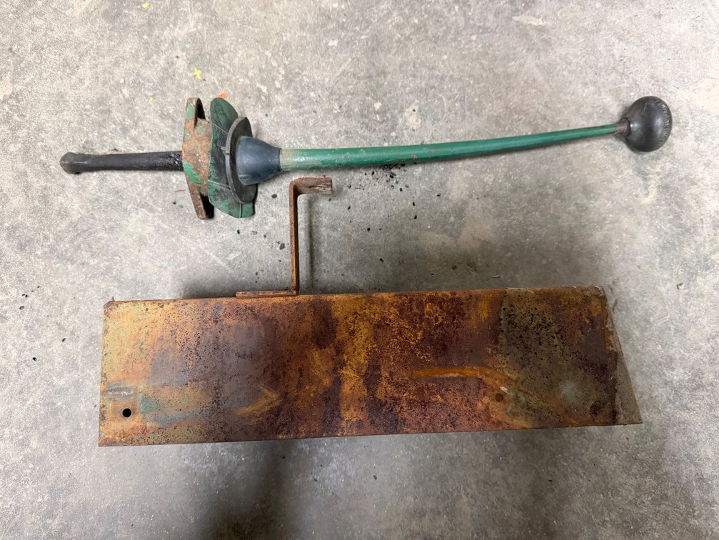 Oliver 70 Shifting Lever & 60 Tool Box - Item Location: Joel's Tractors and Auction, LLC-33587 Hwy. 13 -Strawberry Point - IA - 52076