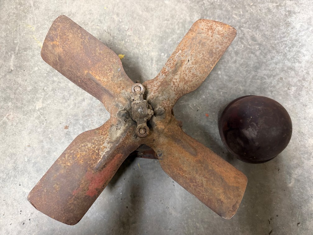 Farmall H, SH Water Pump & Air Cleaner Cap - Item Location: Joel's Tractors and Auction, LLC-33587 Hwy. 13 -Strawberry Point - IA - 52076