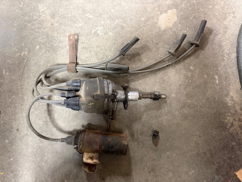 Ford 8N Tractor Side-Mount Distributor and Coil - Item Location: Joel's Tractors and Auction, LLC-33587 Hwy. 13 -Strawberry Point - IA - 52076