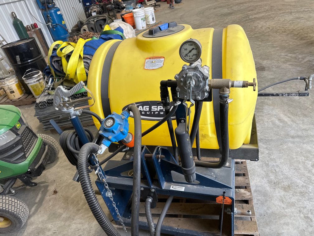 AG Spray 110 Gallon 3pt Hitch Sprayer