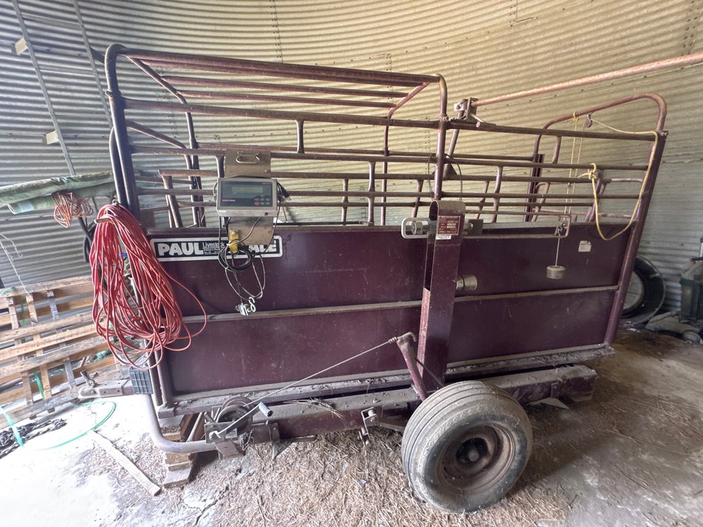 Paul portable livestock scales