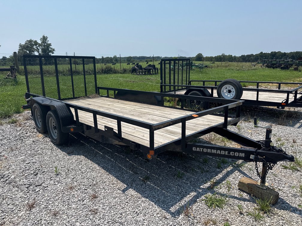 2023 Gatormade 16’ Bumper pull Trailer