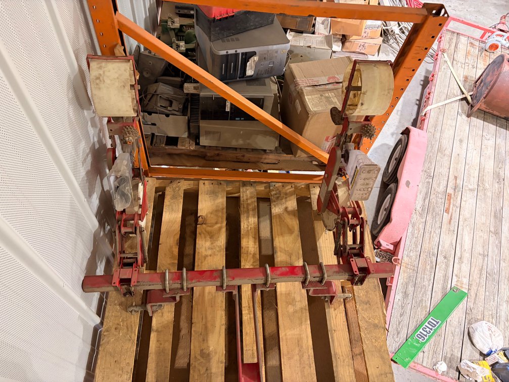 Clean Seeder 3pt Hitch 2 Row planter