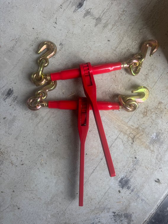 2-9200 lbs ratchet binders