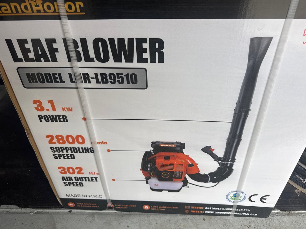 New 2800 speed backpackblower