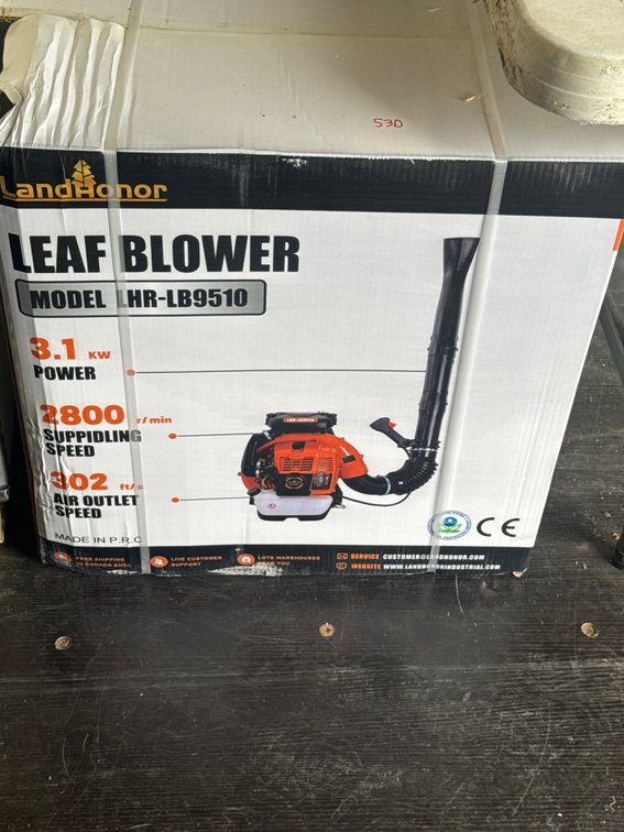 New 2800 speed backpack blower