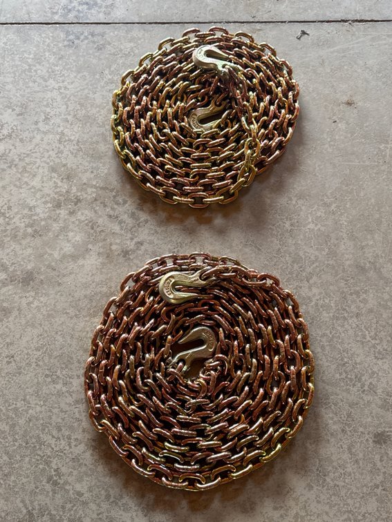 2–3/8” x 20’ chains