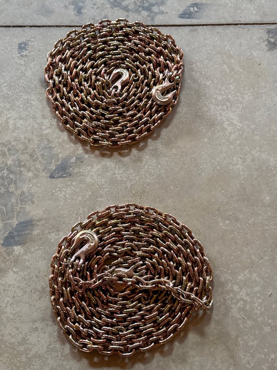 2–5/16“ x 20‘ chains
