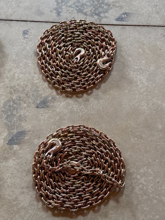 2–5/16“ x 20‘ chains
