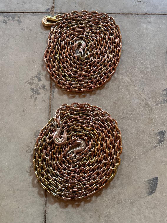 2–5/16“ x 20‘ chains