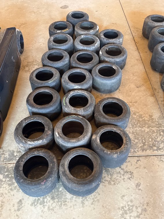 20 – Cobra and Maxxis 10.5 x 4.50–6 go cart tires