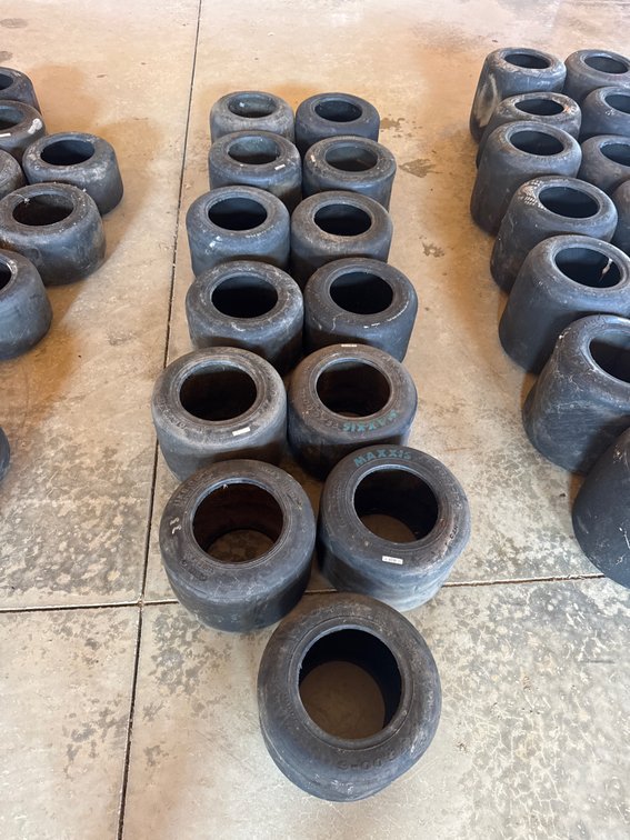 13 – cobra and Maxxis 11 x 6.00–6 go cart tires