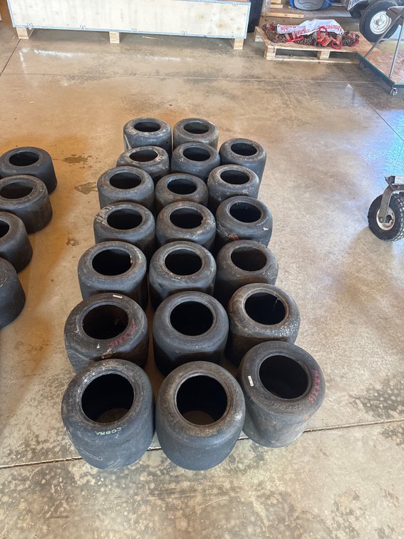 20 – cobra and Maxxis 12 x 8.50–6 go cart tires