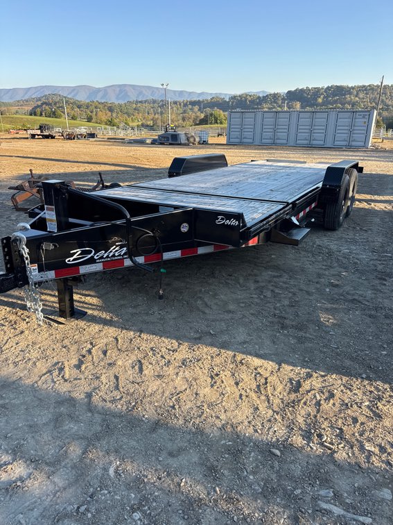 2026 heavy duty Delta tilt deck, 20 foot trailer