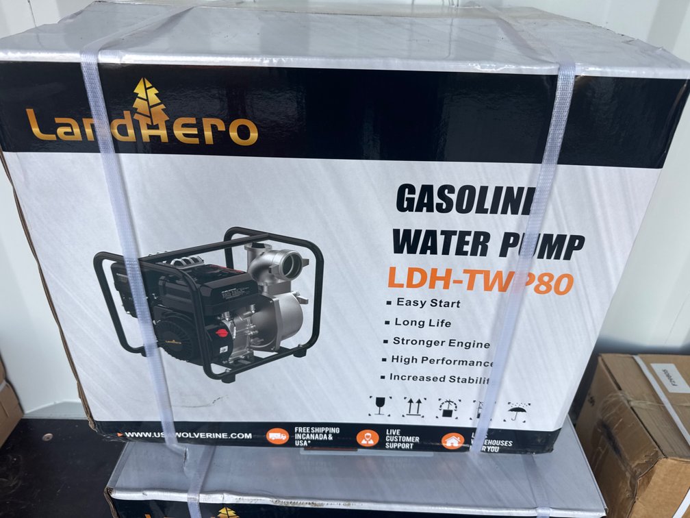 Landhero gasoline water pump