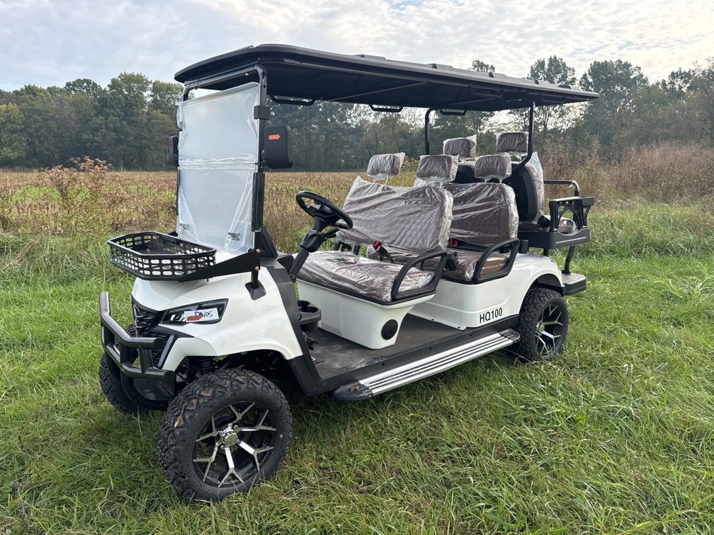 New HQ100 6 seater electric golf cart