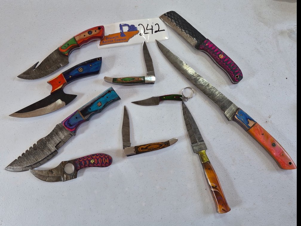 10 knives