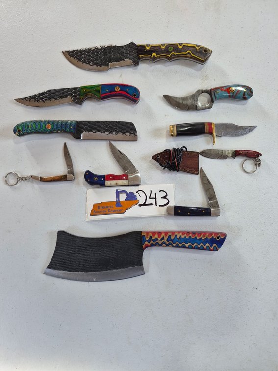 10 knifes