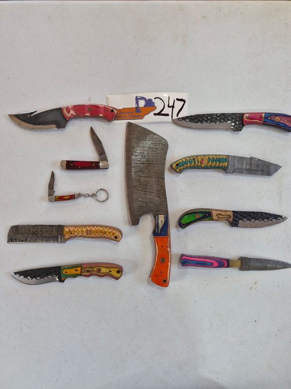 10 knives