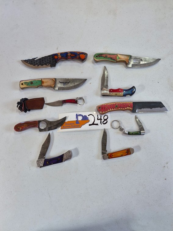 10 knives