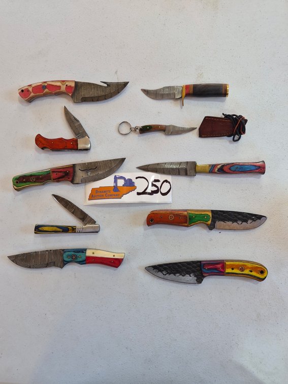 10 knives