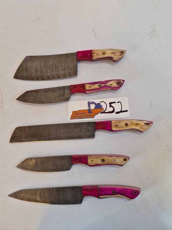 5 kitchen knives