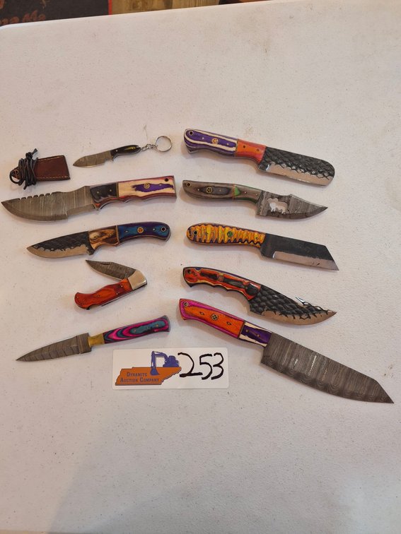 10 knives