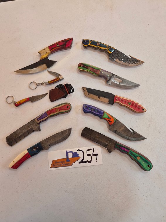 10 knives
