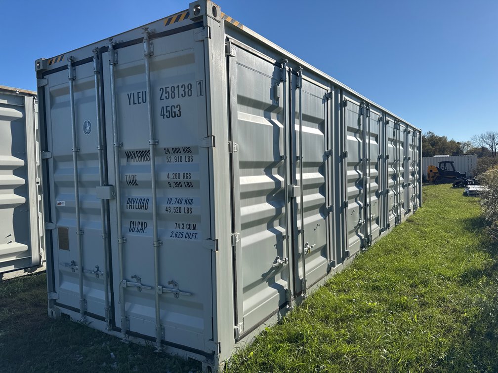 One trip 5 door shipping container