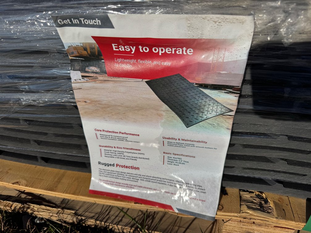 15 ground protection mats