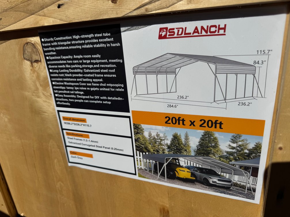 New 20x20 SD Launch building
