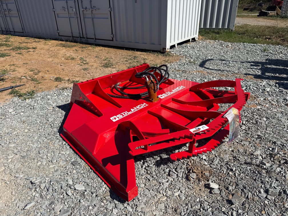 New SD Launch skid steer mount brush cutter