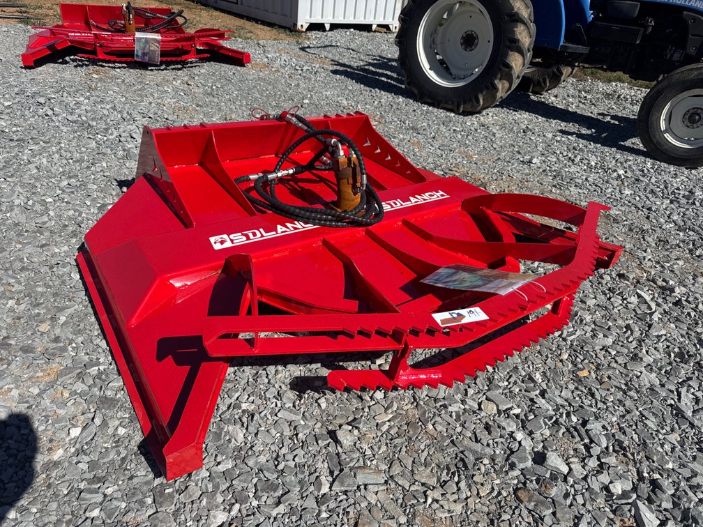 New SD Launch skid steer mount brush cutter