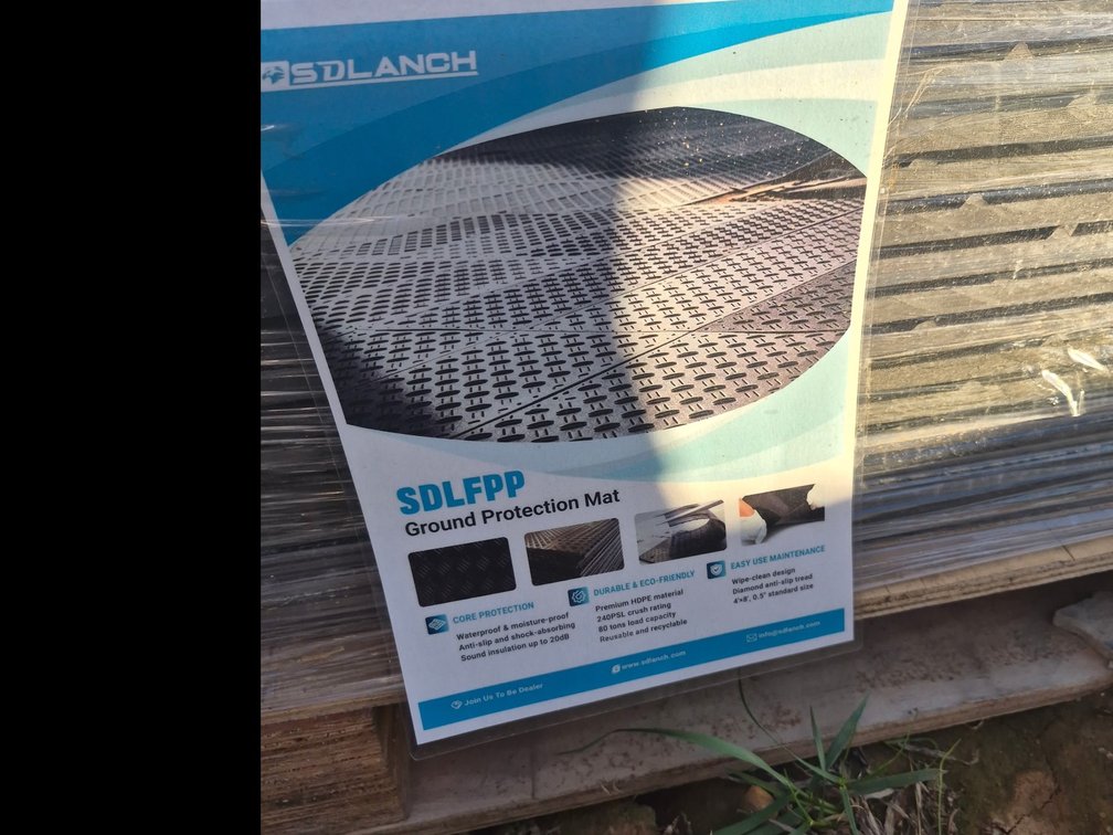 Ground protection mats