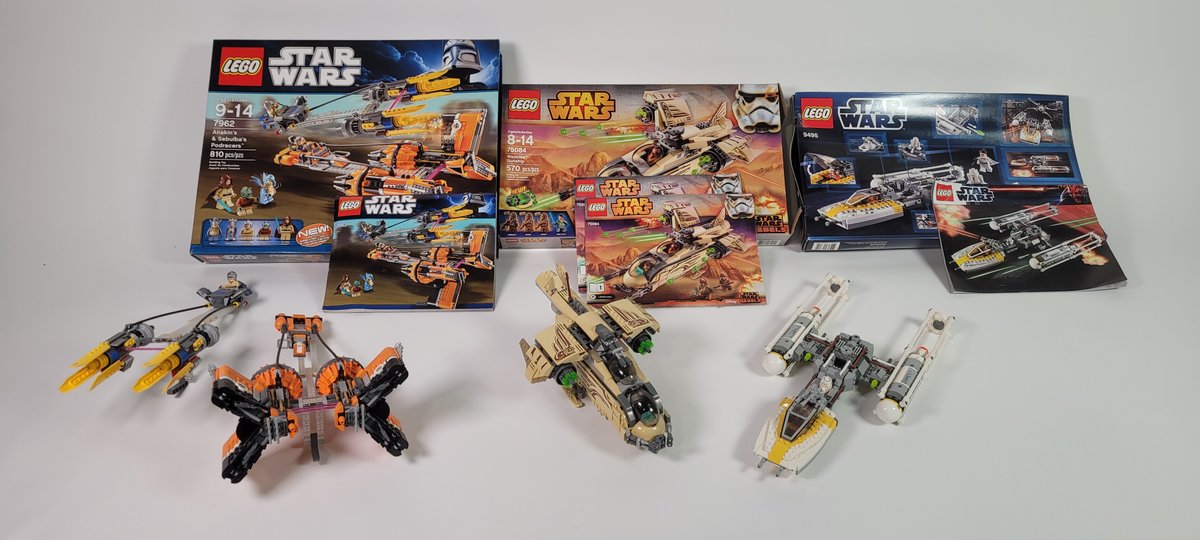 Lot of retired LEGO Star Wars sets