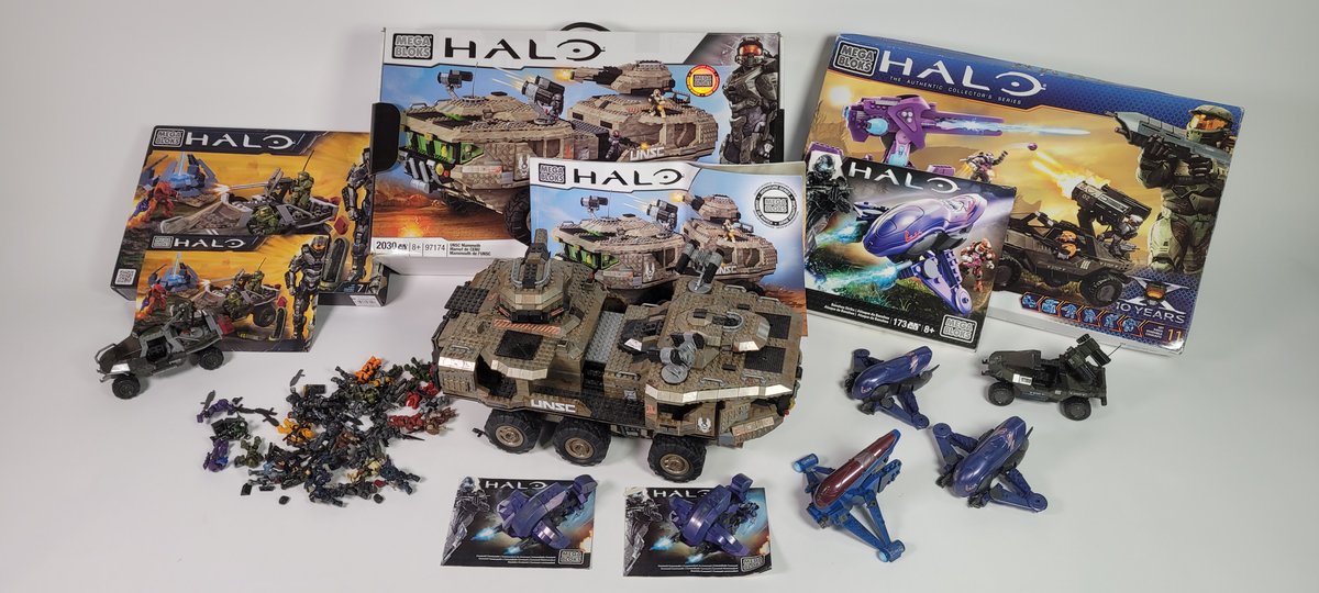 Lot of Mega Bloks Halo sets