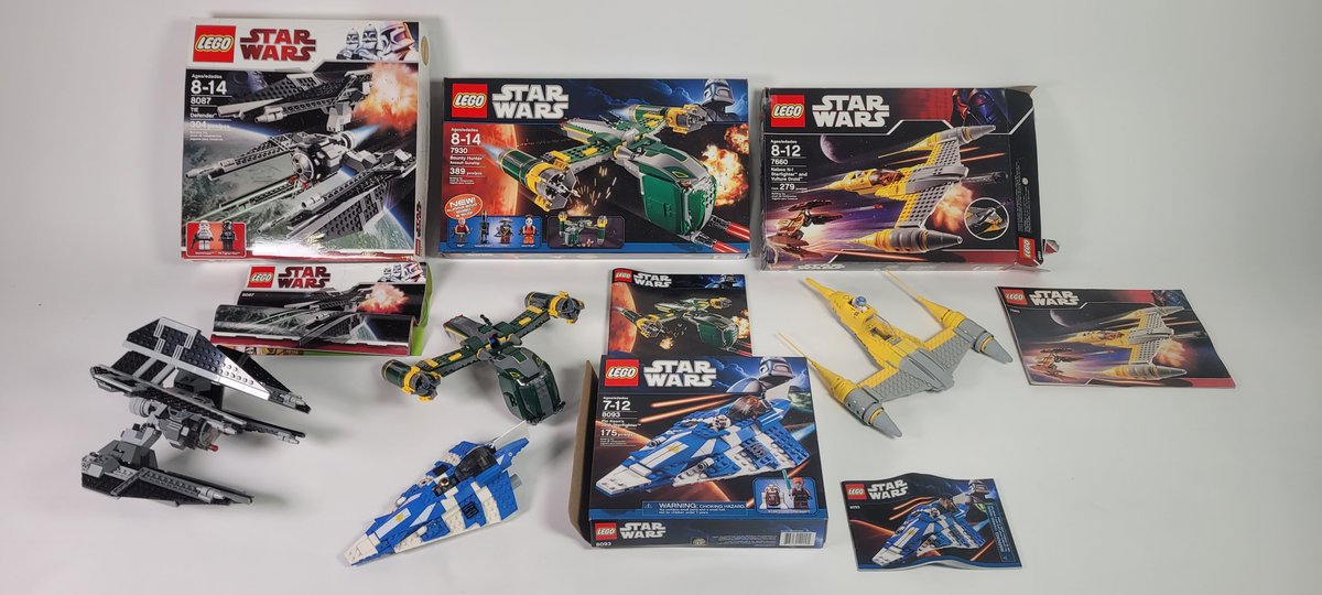Lot of retired LEGO Star Wars sets