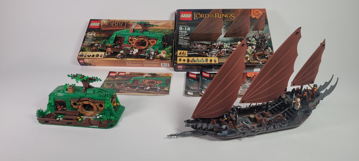 Lot of retired LEGO The Hobbit sets