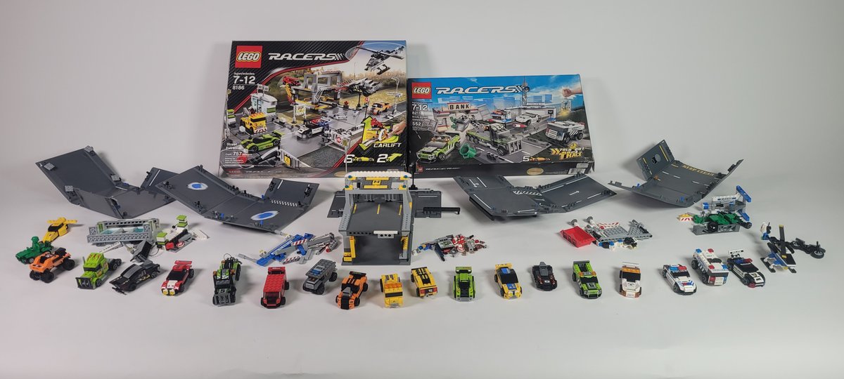 LEGO racers 8186 street extreme and lego racers 8211