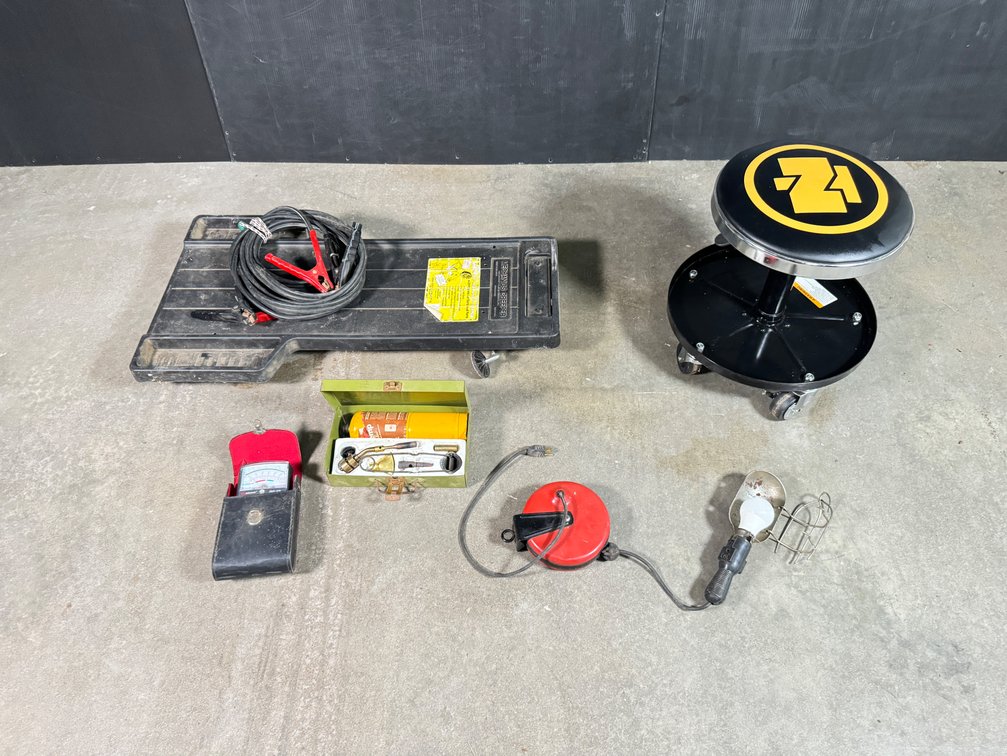 Lot of various shop tools