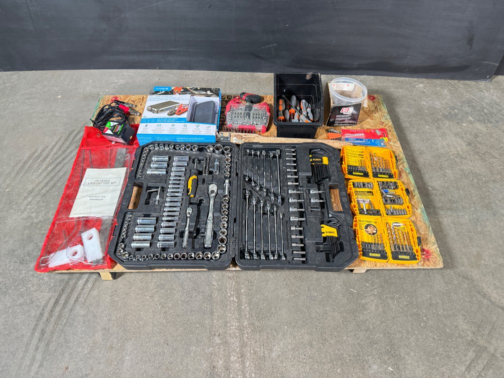 Large lot of hand tools, bits and more. 